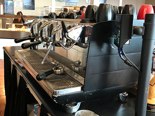 Coffee machine to make yummy capaccinos flat whites espressos lattes